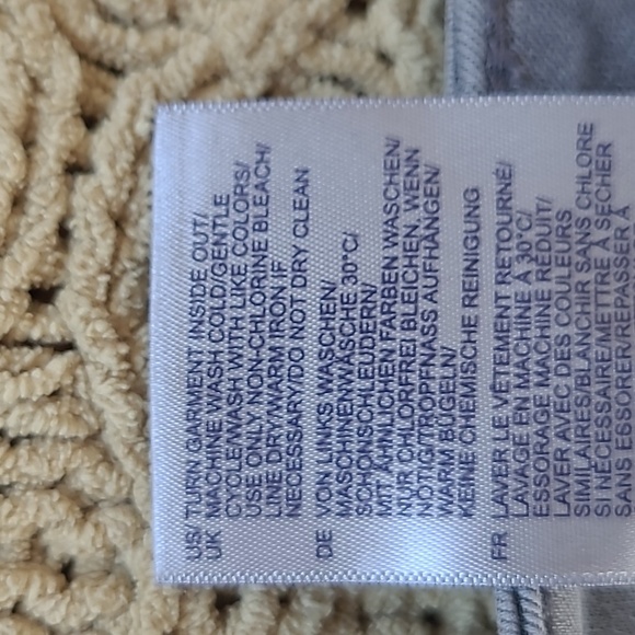 NYDJ 'Teresa' High Waist Grey Wash Utility Wide Leg Jean - Size 20W - Picture 9 of 9